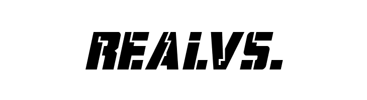 Hard Science Expanded Italic  Free Fonts Download