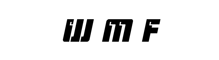 Hard Science Expanded Italic  Free Fonts Download