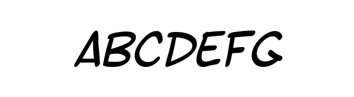 SF Toontime Italic  Free Fonts Download