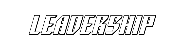 Yonder Blue 3D  Free Fonts Download