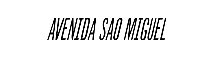 Slasher Film Condensed Italic  Free Fonts Download