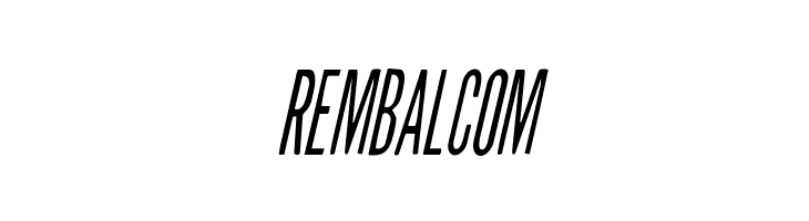 Slasher Film Condensed Italic  Free Fonts Download