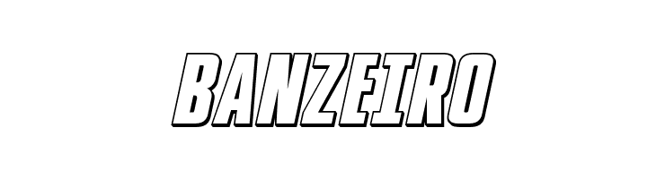 Phenomicon 3D Italic  Free Fonts Download