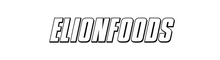 Phenomicon 3D Italic  Free Fonts Download