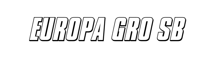 Phenomicon 3D Italic  Free Fonts Download