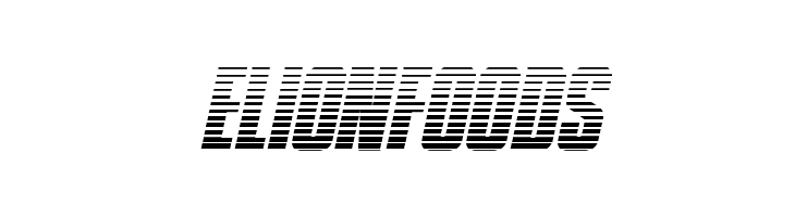 Phenomicon Gradient Italic  Free Fonts Download