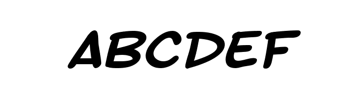 SF Toontime Extended Bold Italic  Free Fonts Download