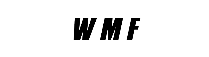 Phenomicon Expanded Italic  Free Fonts Download