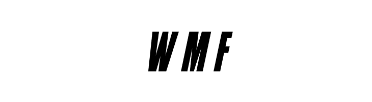 Phenomicon Condensed Italic  Free Fonts Download