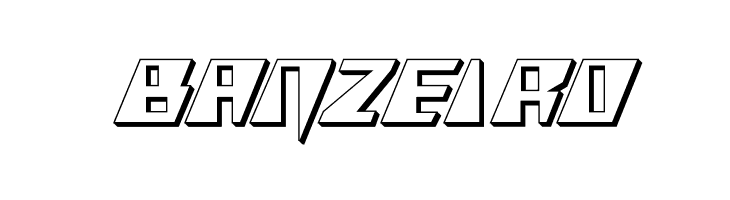 X-Racer 3D  Free Fonts Download