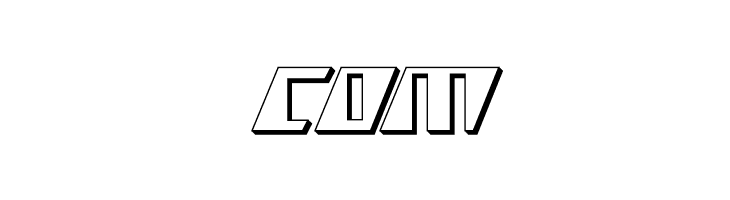 X-Racer 3D  Free Fonts Download