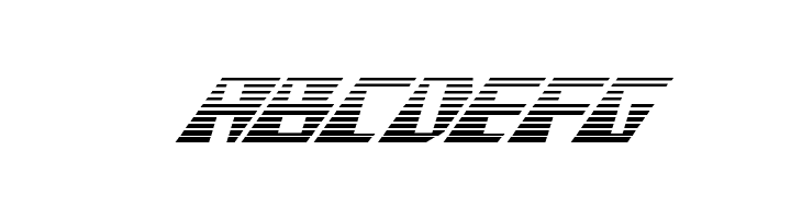 X-Racer Gradient Italic  Free Fonts Download