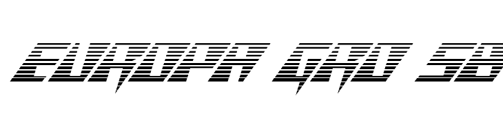 X-Racer Gradient Italic  Free Fonts Download