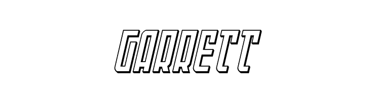 Gotham Knights Shift 3DItalic  Free Fonts Download