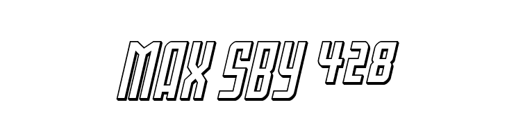 Gotham Knights Shift 3DItalic  Free Fonts Download