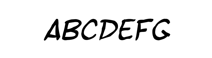 SF Toontime Blotch Italic  Free Fonts Download