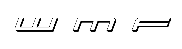 Ultra 911 3D Italic  Free Fonts Download