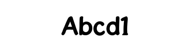 Abcd1 GosmickSansBold Font