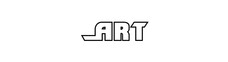 Shining Herald Outline  Free Fonts Download