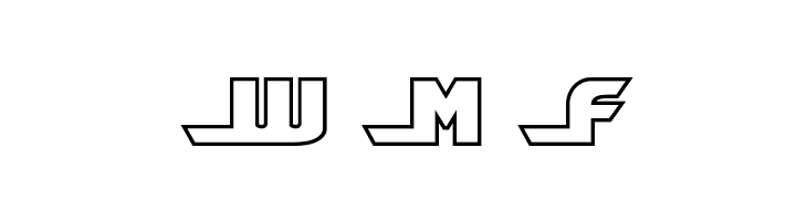 Shining Herald Outline  Free Fonts Download