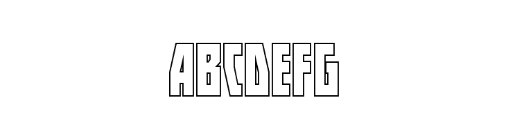 Her Champions Outline  Free Fonts Download