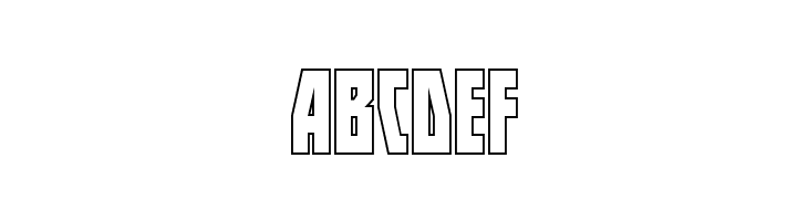 Her Champions Outline  Free Fonts Download