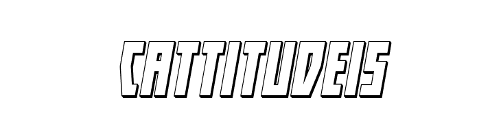 Her Champions 3D Italic  Free Fonts Download