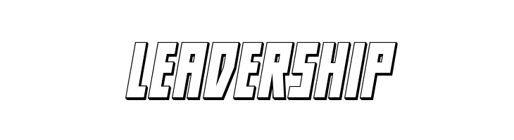 Her Champions 3D Italic  Free Fonts Download