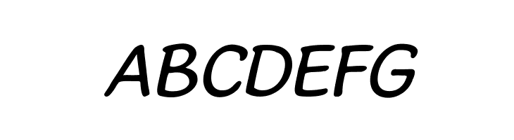 GosmickSansOblique  Free Fonts Download