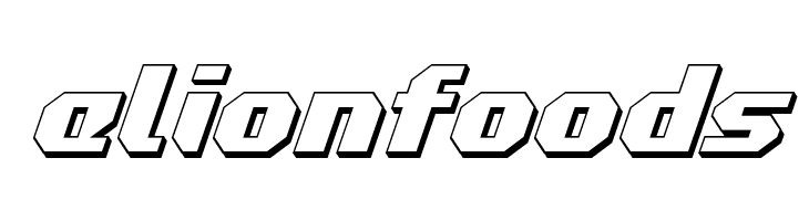 Commonwealth 3D Italic  Free Fonts Download