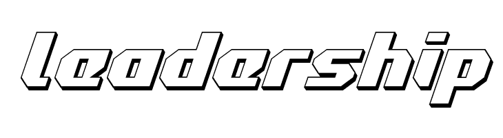 Commonwealth 3D Italic  Free Fonts Download