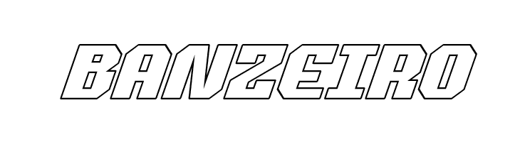 Commonwealth Outline Italic  Free Fonts Download