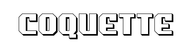 Commonwealth 3D  Free Fonts Download