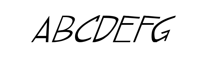 street cred Italic  Free Fonts Download