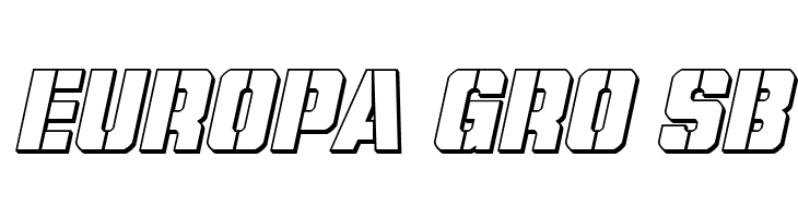 Free Shipping 3D Italic  Free Fonts Download
