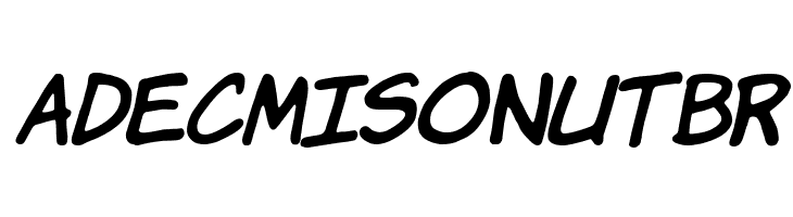 Komika Jam Italic  Free Fonts Download