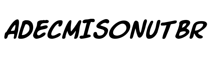 Komika Slick Italic  Free Fonts Download