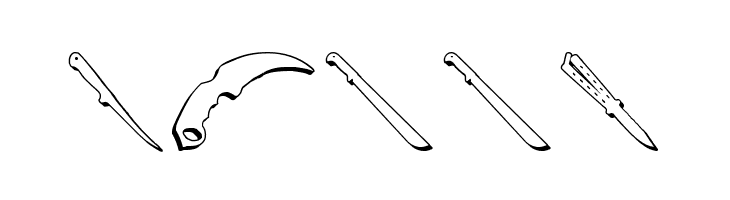 Psycho's Toolshed 3D  Free Fonts Download