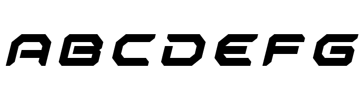 Robotaur Title Italic  Free Fonts Download