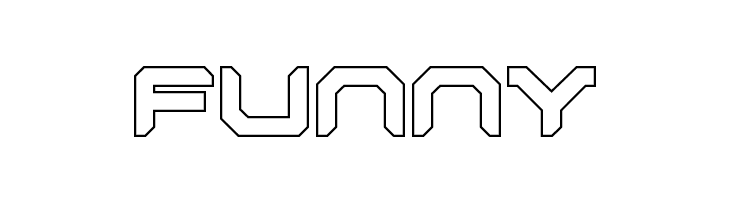 Robotaur Outline  Free Fonts Download