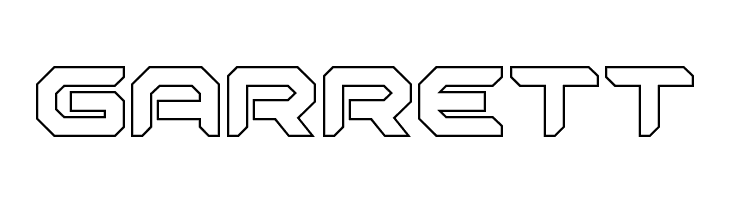 Robotaur Outline  Free Fonts Download