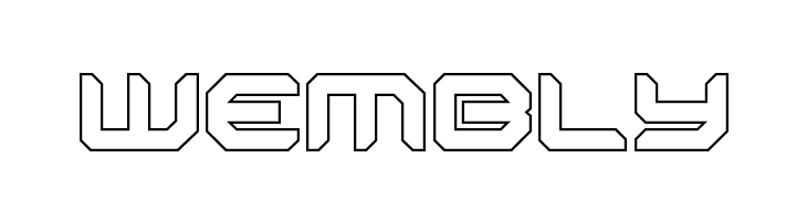 Robotaur Outline  Free Fonts Download