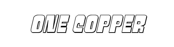 Movie Monster 3D Italic  Free Fonts Download