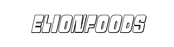 Movie Monster 3D Italic  Free Fonts Download