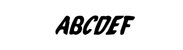 Whatafont Italic  Free Fonts Download