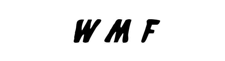 Whatafont Italic  Free Fonts Download