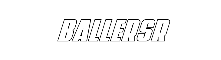 Punch Outline Super-Italic  Free Fonts Download