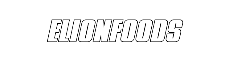 Punch Outline Italic  Free Fonts Download