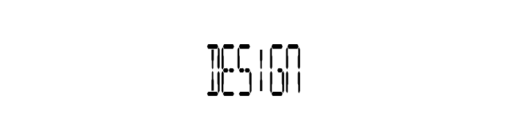 Digital Readout CondUpright  Free Fonts Download