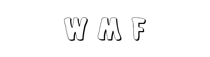 Whatafont Shadow  Free Fonts Download